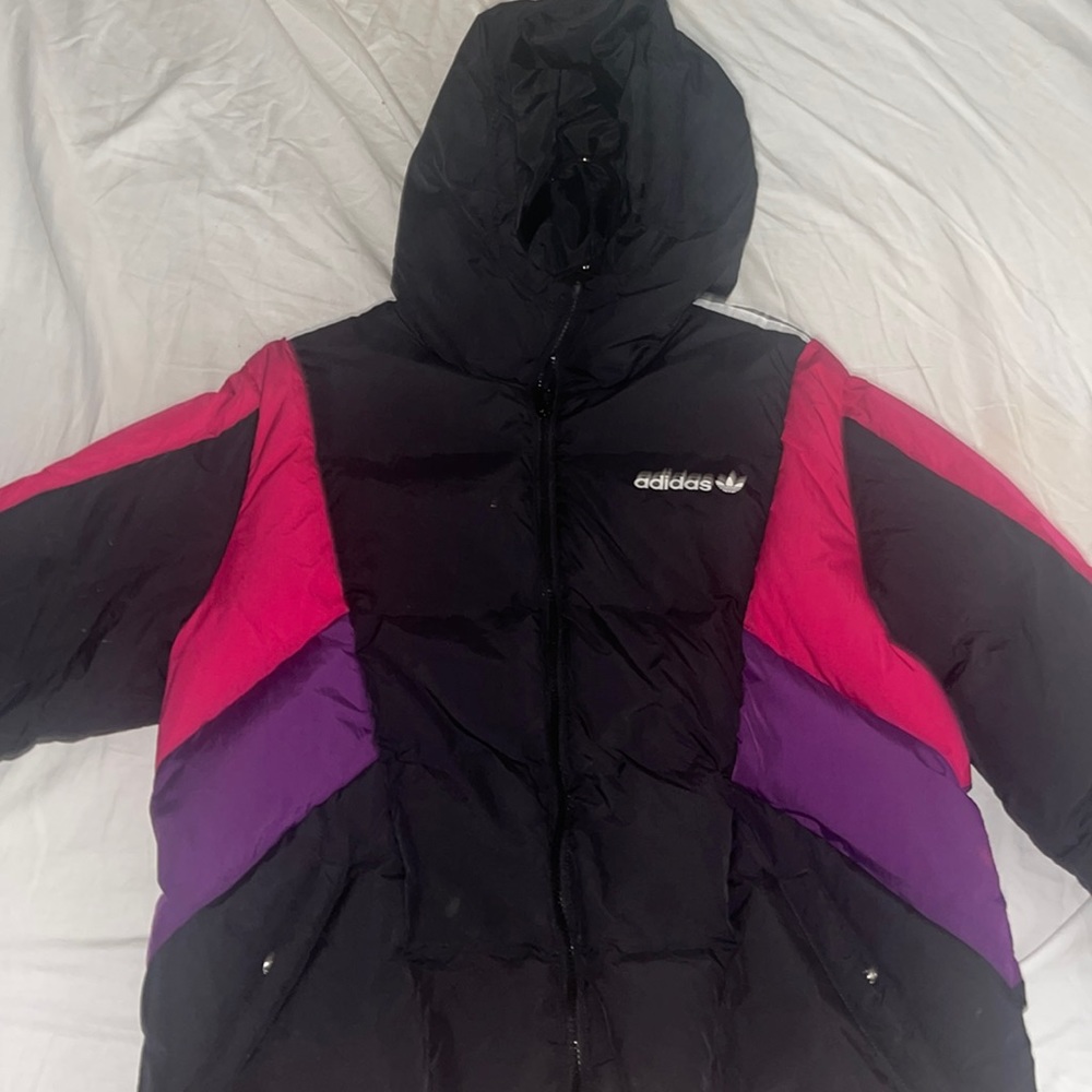 Colorblock adidas jacket